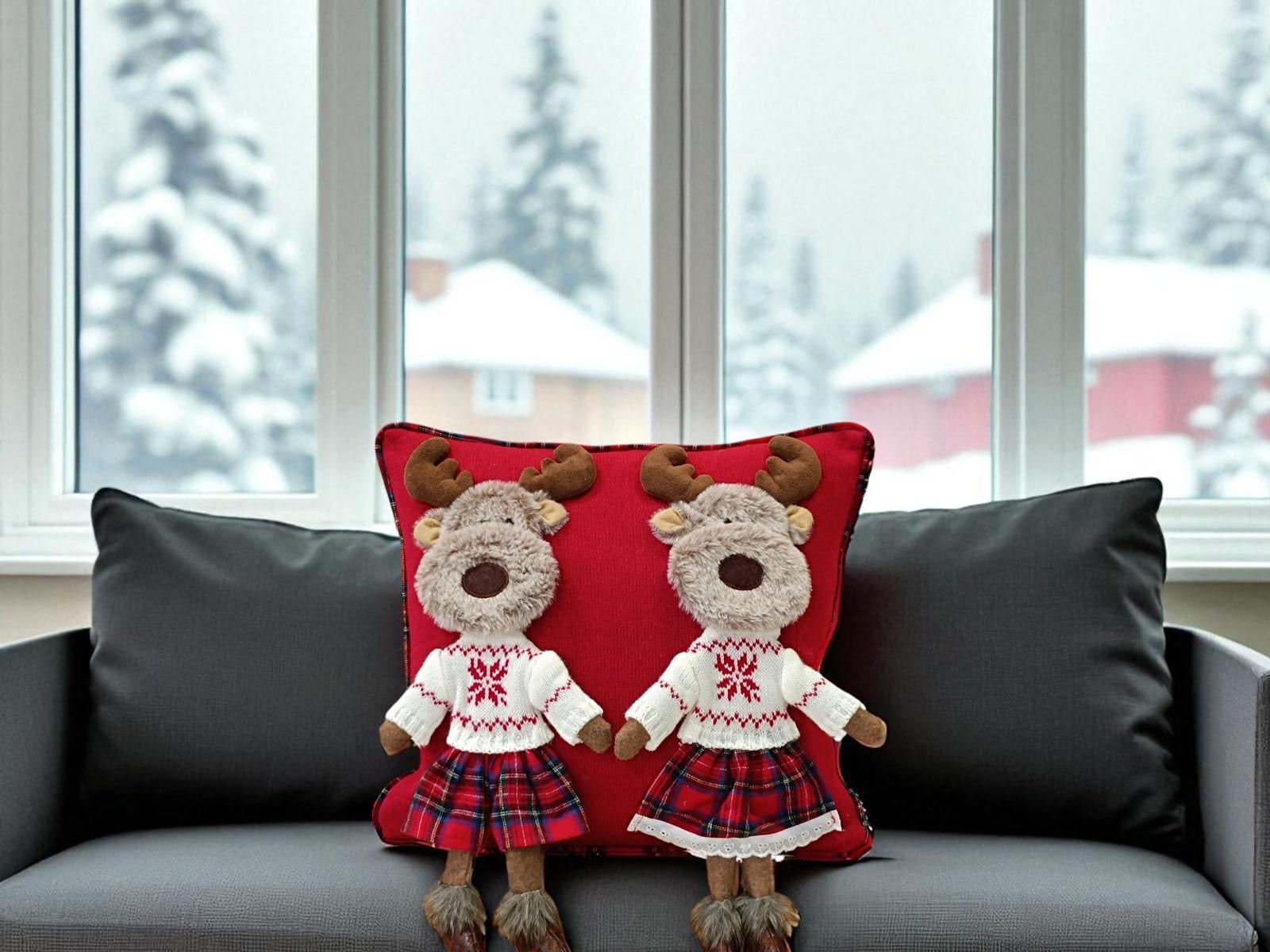 Cuscino di Natale Renne