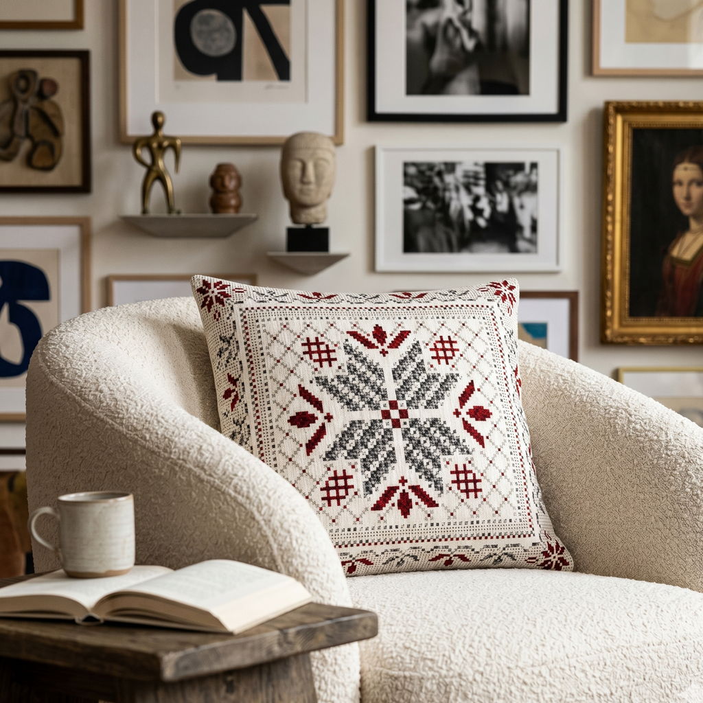 Cuscino d'arredo Mangala jacquards