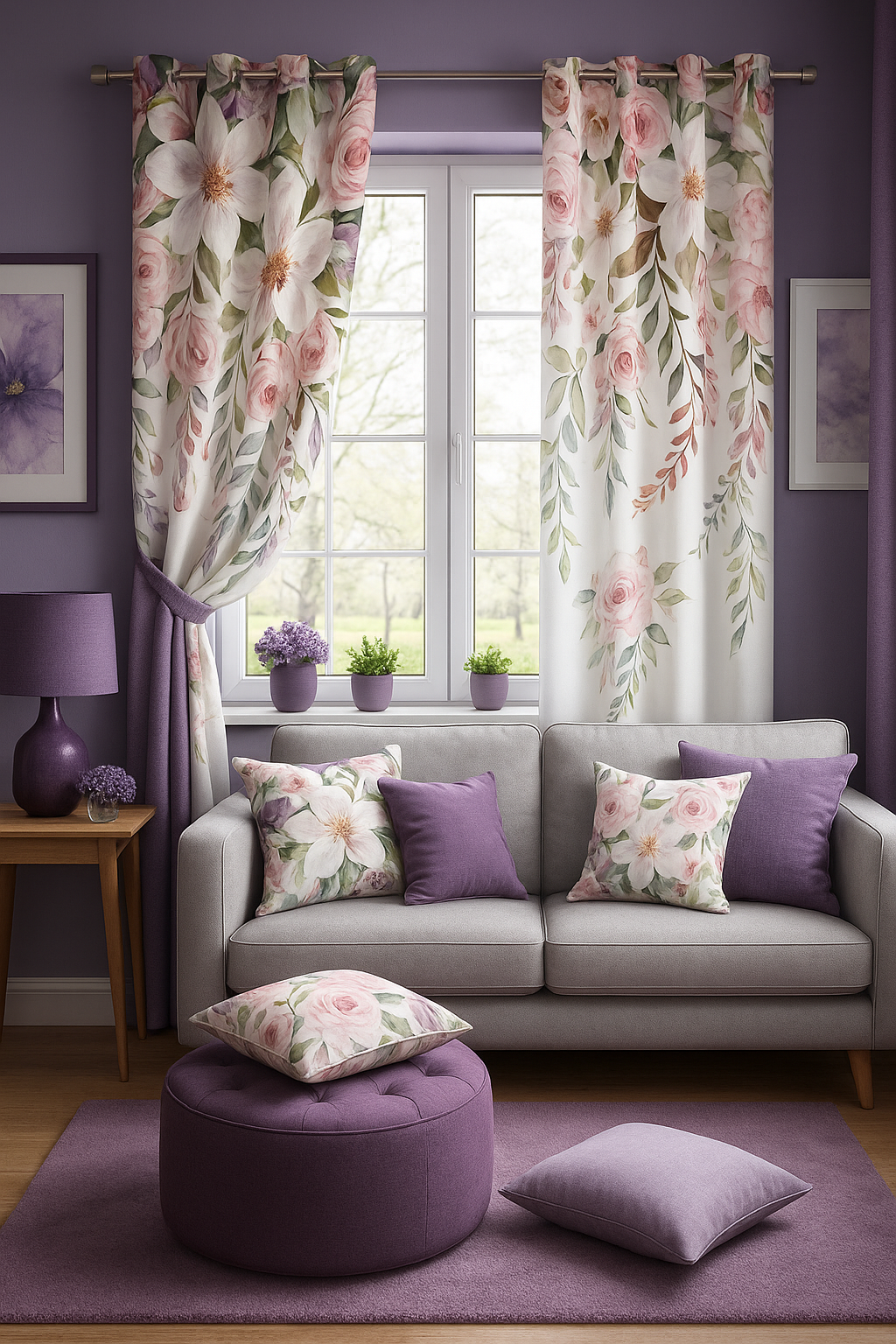 Tenda d'Arredo Modello Peonie