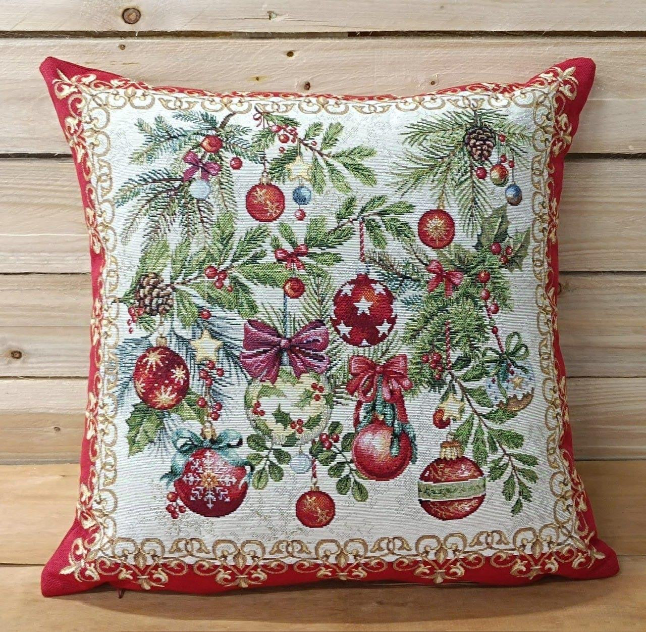 Cuscino di Natale Balls