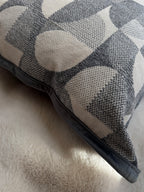 Cuscino Arredo in Ciniglia e Velluto – Made in Italy, Lavabile e "Double Face" Tunne