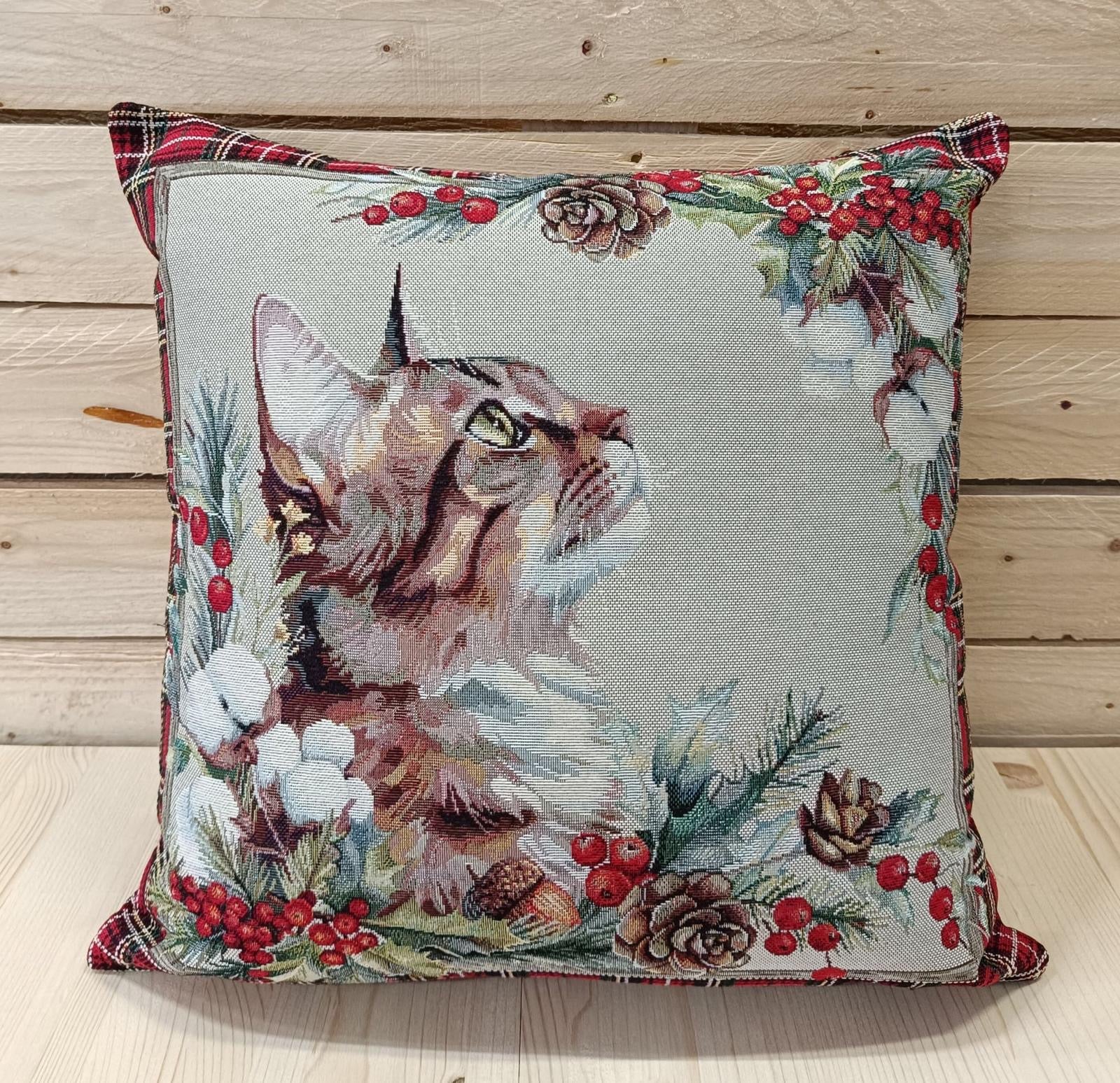 Cuscino di Natale Cat
