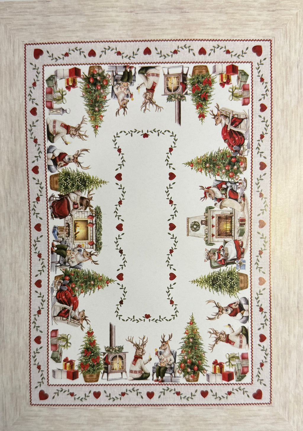 Tovaglia di Natale Renne
