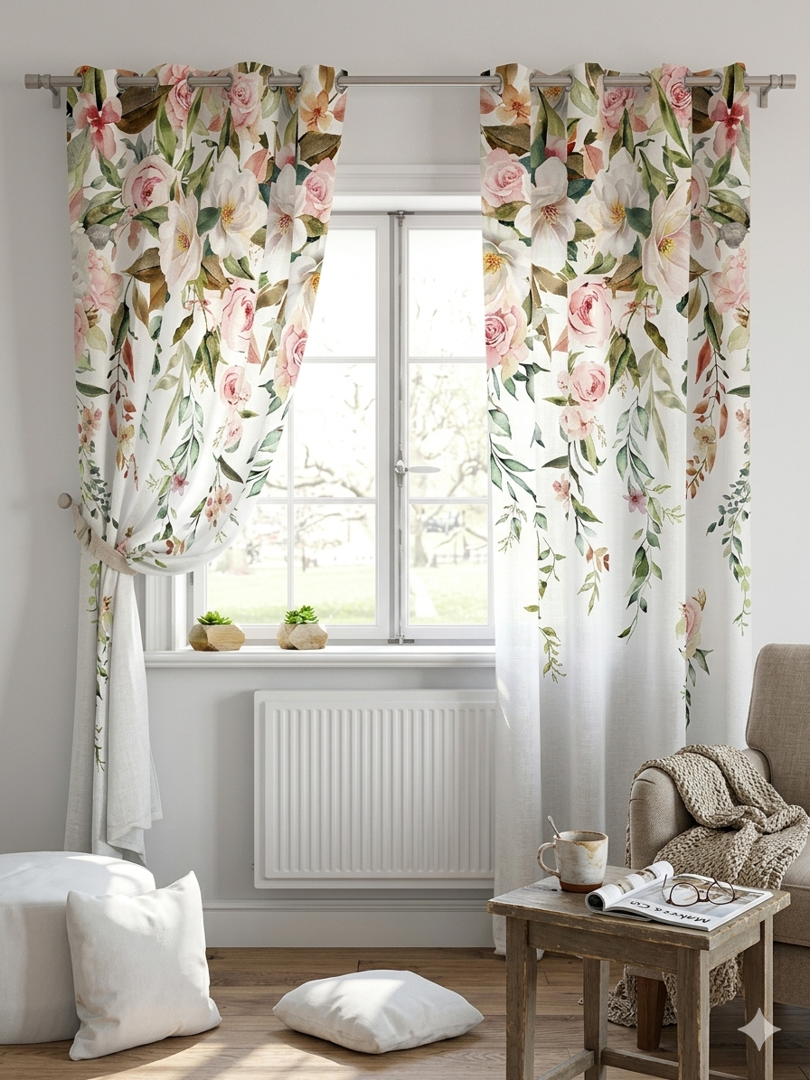 Tenda d'Arredo Modello Peonie
