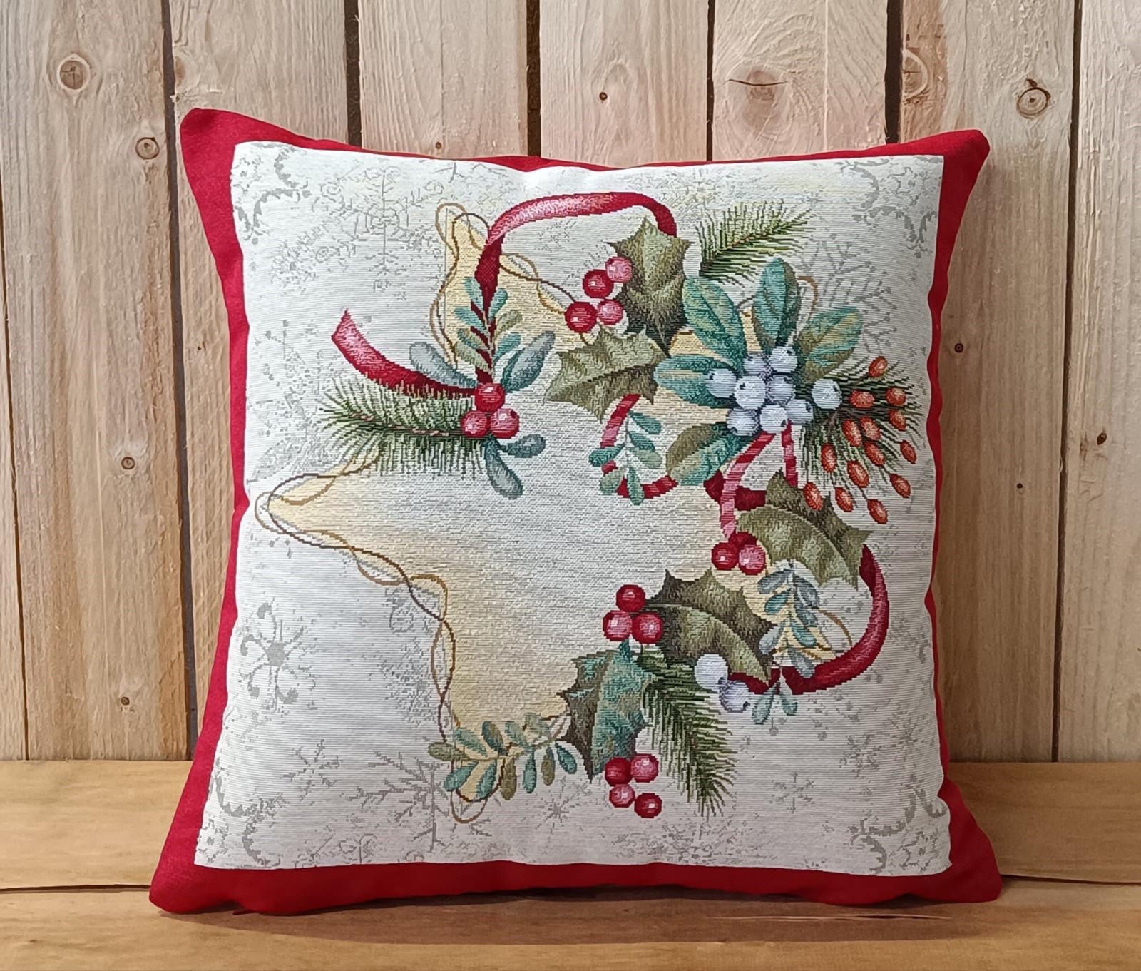Cuscino di Natale Stella