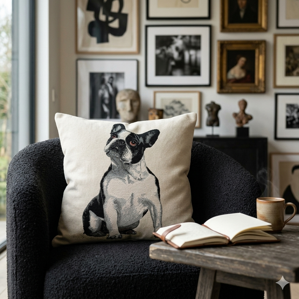 Cuscino d'arredo Bulldog