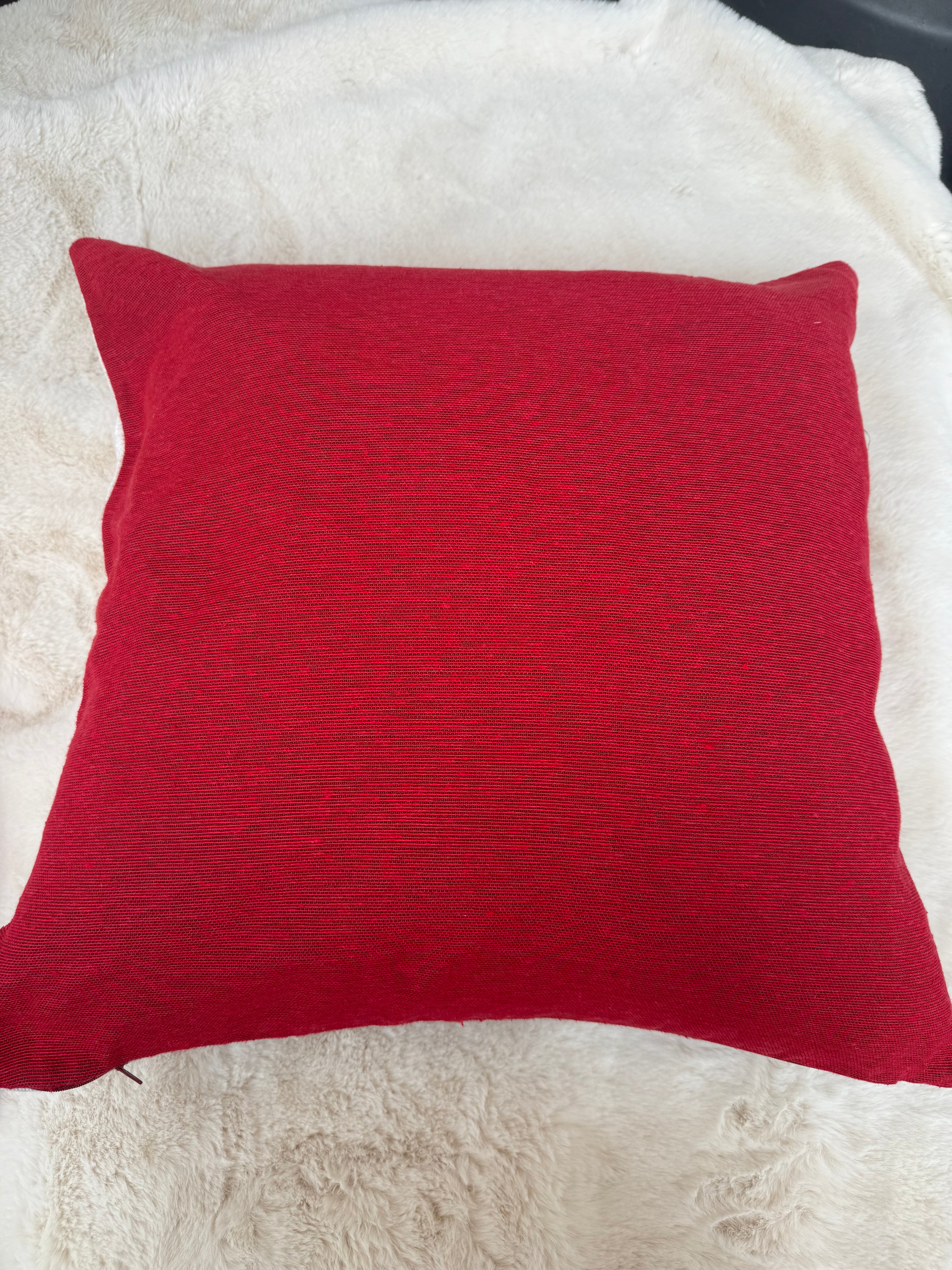 Cuscino di Natale elfo rosso