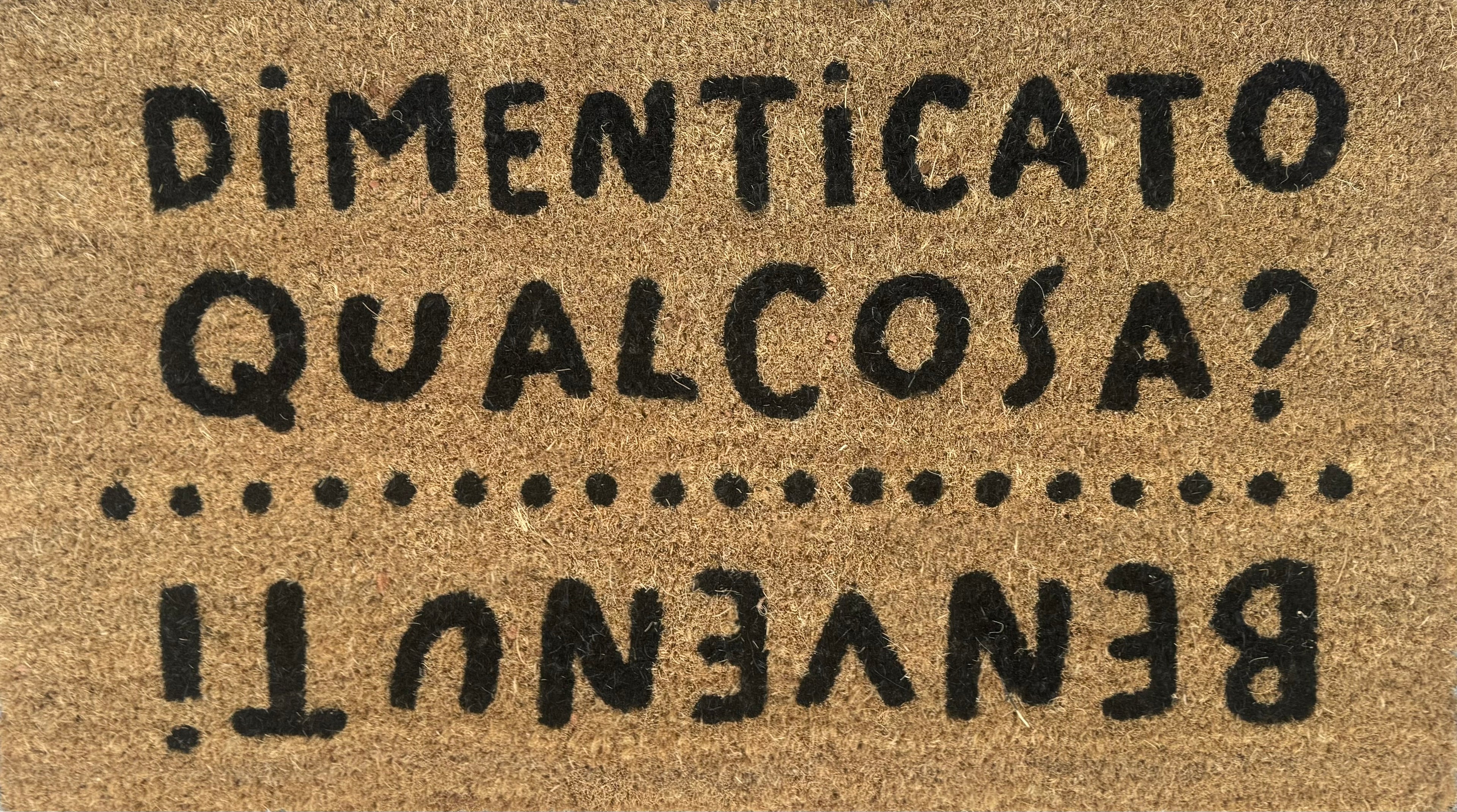 Zerbino in Cocco "Dimenticato Qualcosa?"