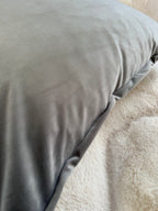 Cuscino Arredo in Ciniglia e Velluto – Made in Italy, Lavabile e "Double Face" Tunne