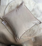 Cuscino Arredo in Ciniglia e Velluto – Made in Italy, Lavabile e "Double Face" Zaw
