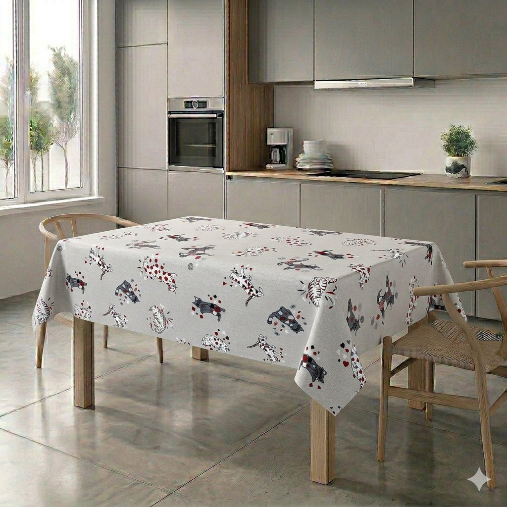Tovaglia in Cotone Gatti