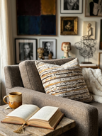 Cuscino Arredo in Ciniglia e Velluto – Made in Italy, Lavabile e "Double Face" Swol