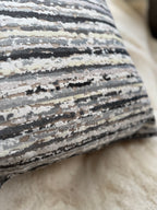 Cuscino Arredo in Ciniglia e Velluto – Made in Italy, Lavabile e "Double Face" Swol