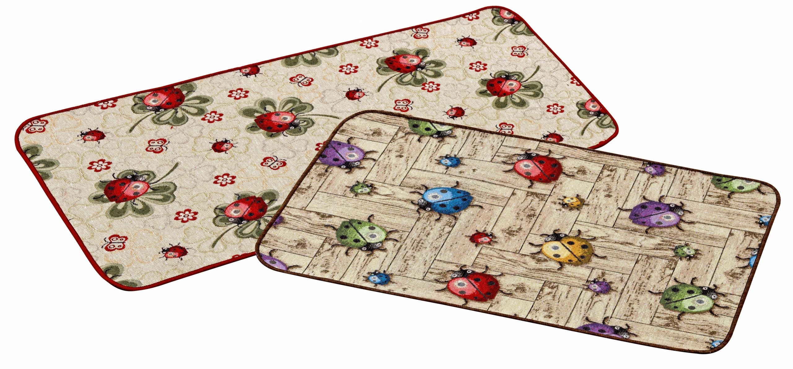 Passatoia Cocinelle jacquard Gommato