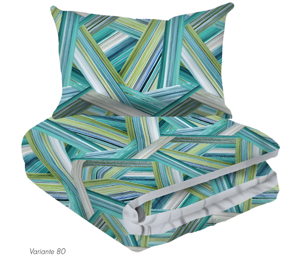 Completo Letto/Copripiumino/Copriletto  in Cotone OTTY