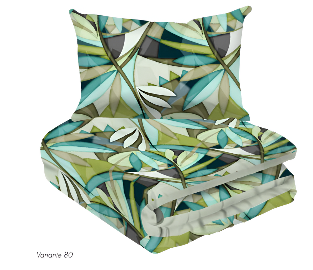 Completo Letto/Copripiumino/Copriletto  in Cotone FLOOV