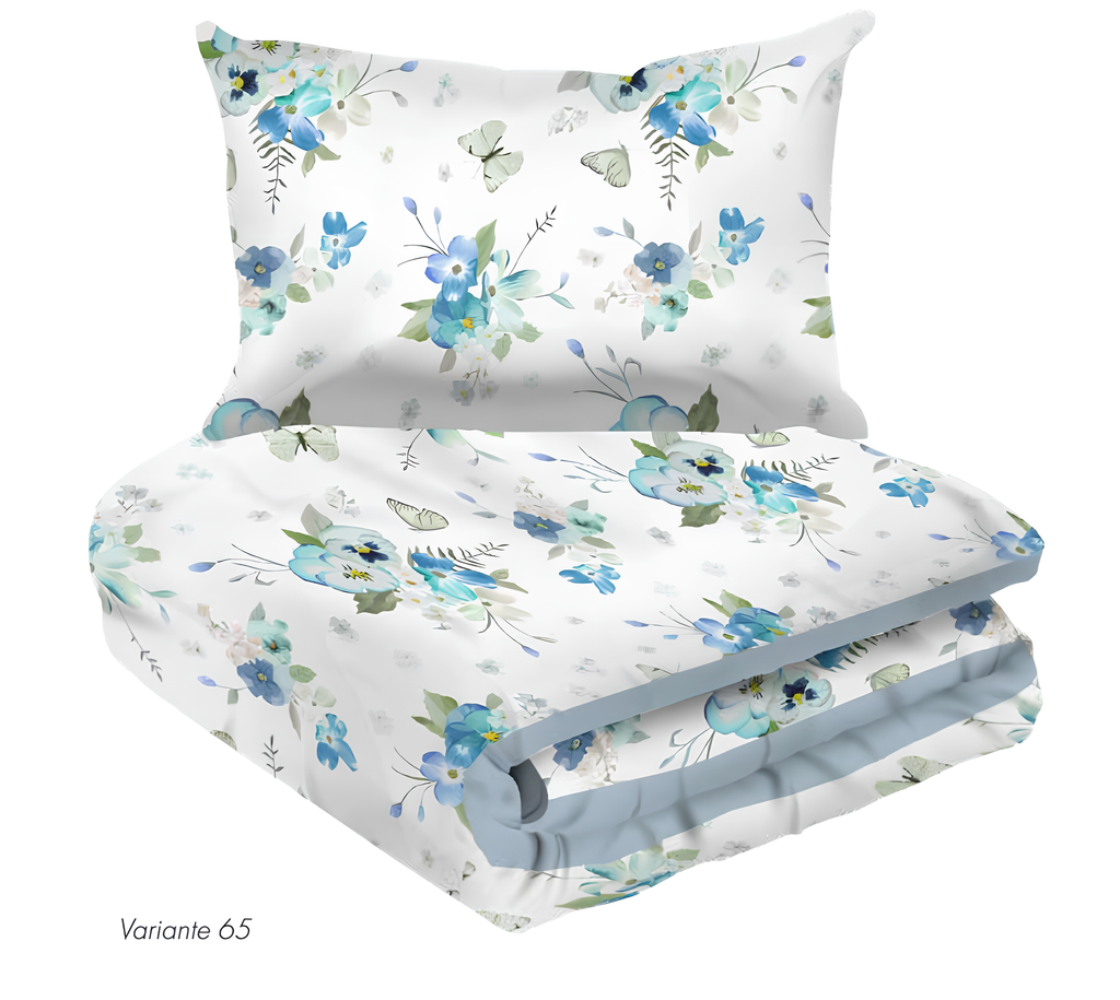 Completo Letto/Copriletto  in Cotone VEER