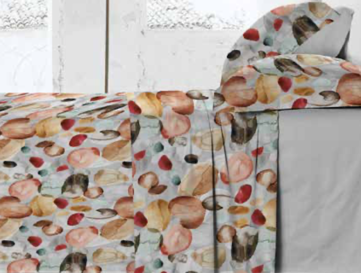 Completo Lenzuolo Copriletto in Cotone ALBY