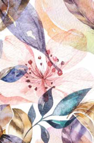 Completo Lenzuolo Copriletto in Cotone FLOWY