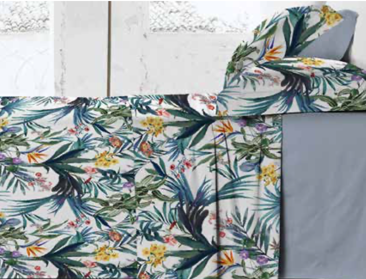 Completo Lenzuolo Copriletto in Cotone SELVA