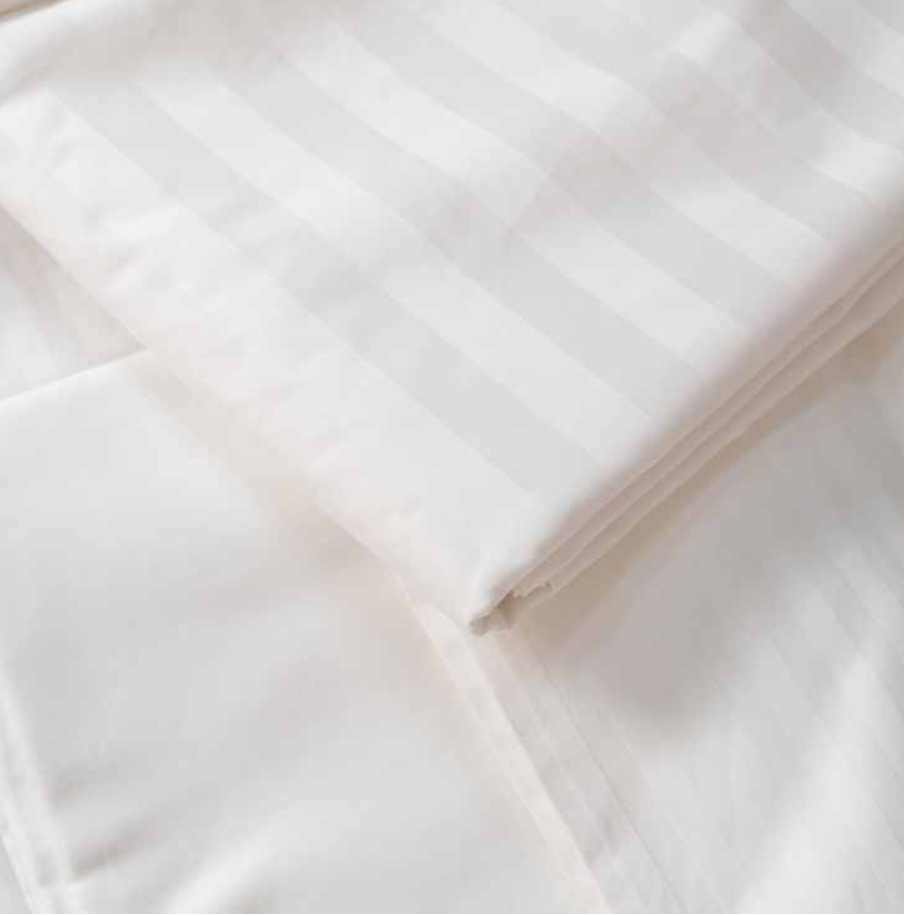 Completo Letto/Copripiumino in Cotone RIGA RASO