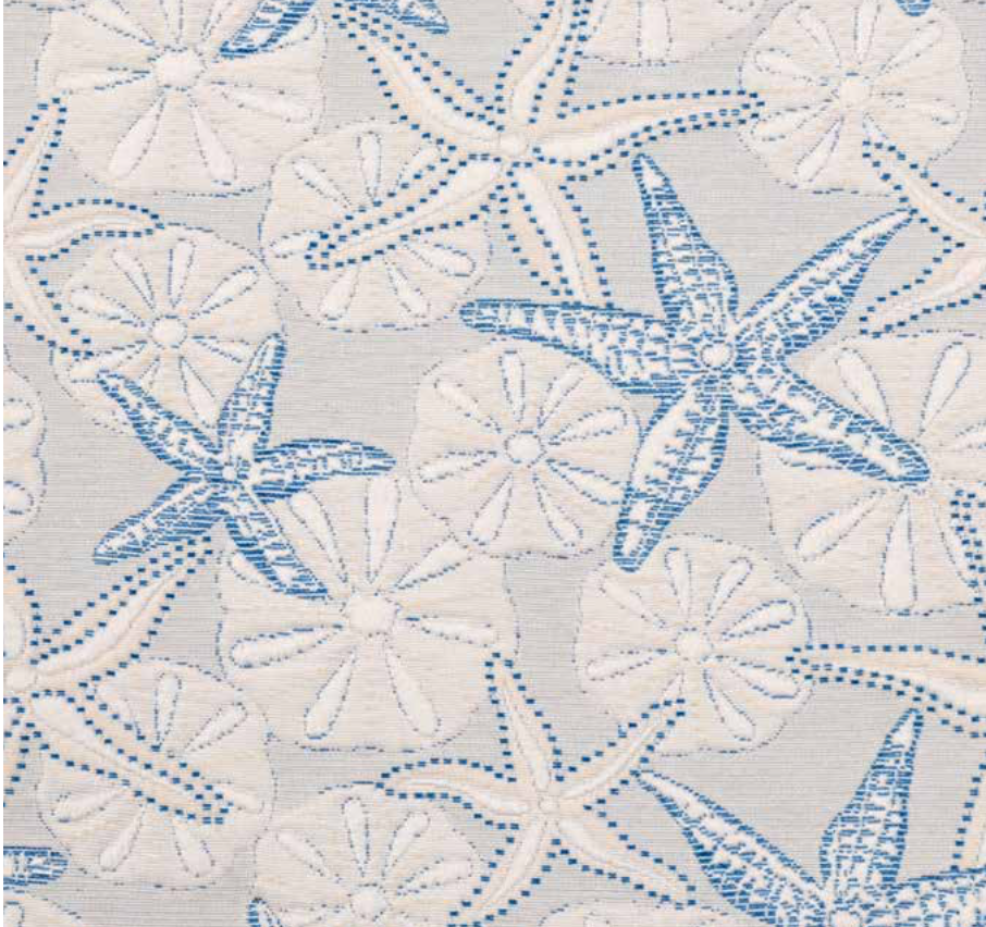 Copriletto in Jacquard Ocean