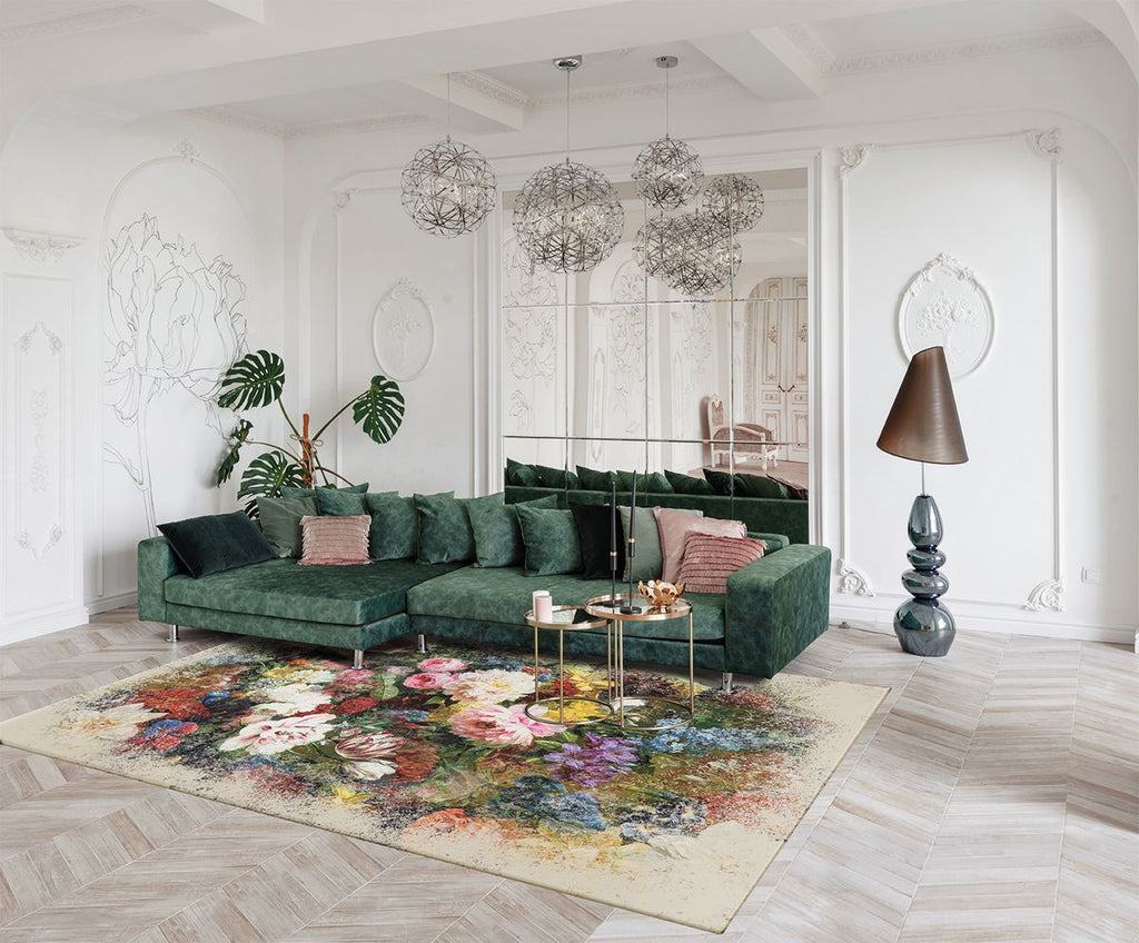 Tappeto Sala/Camera Modello Panna Made in Italy