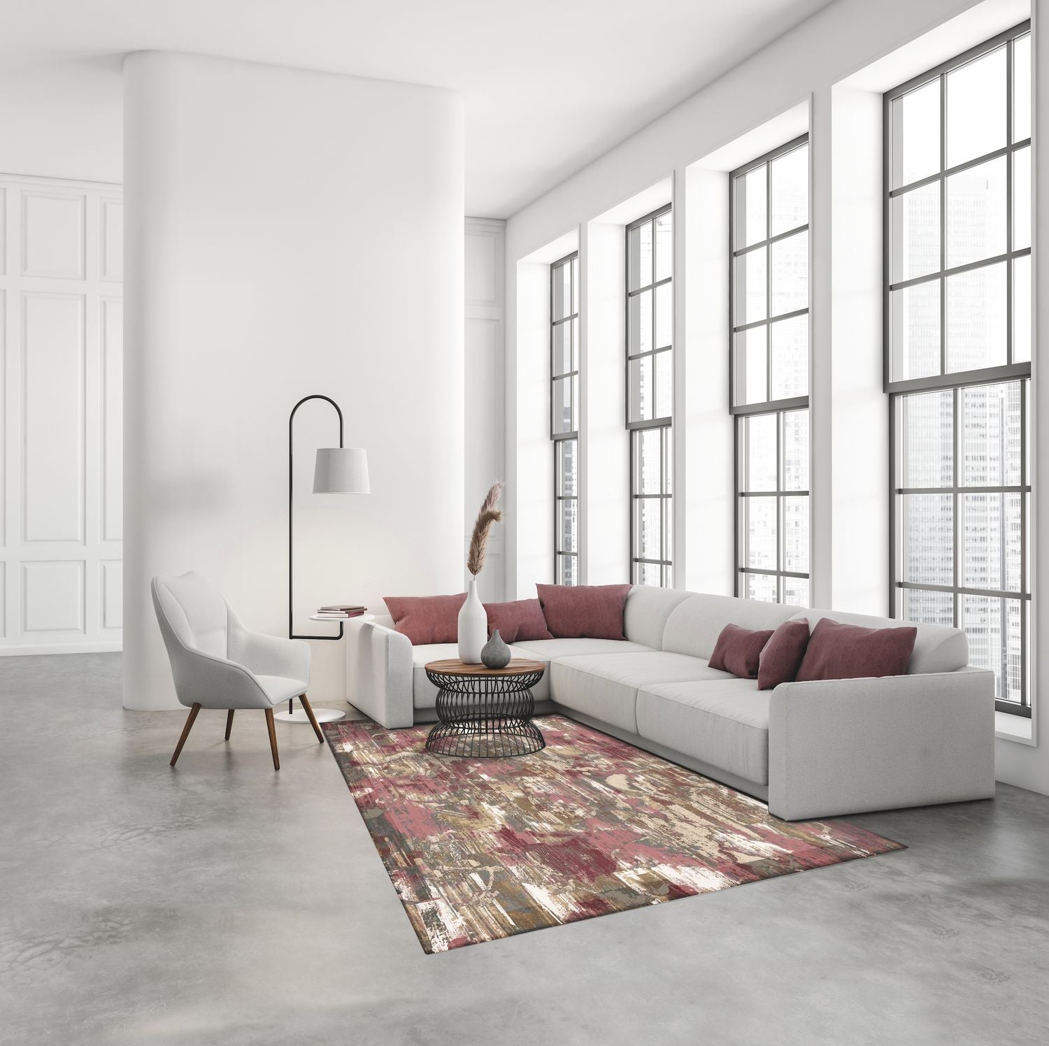 Tappeto Sala/Camera Modello Braque Made in Italy