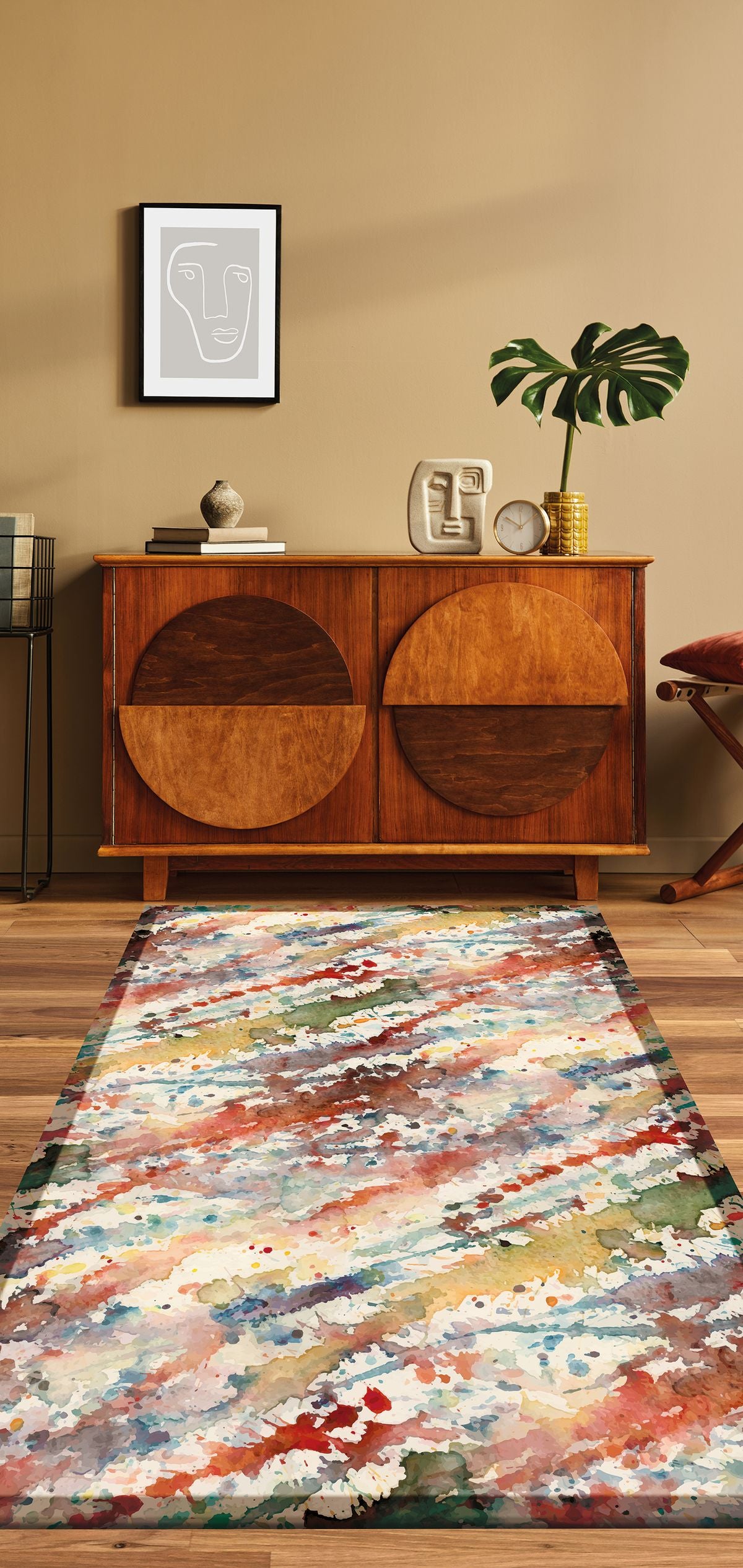 Tappeto Sala/Camera Modello Pollock Made in Italy