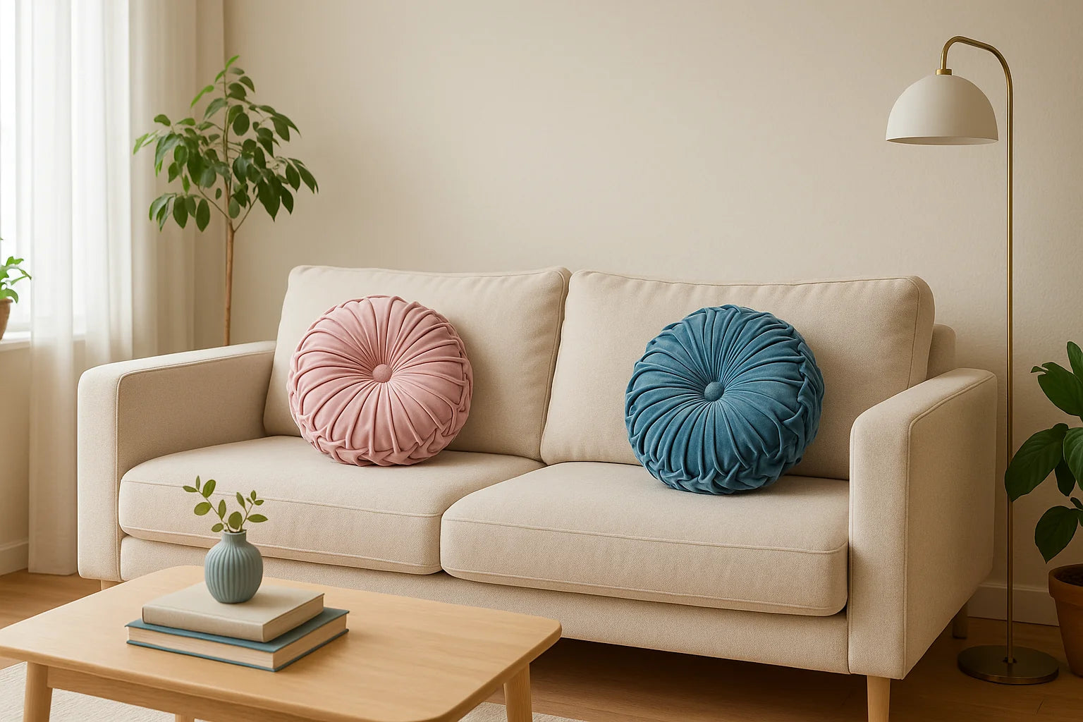 Cuscino Rotondo Dasy