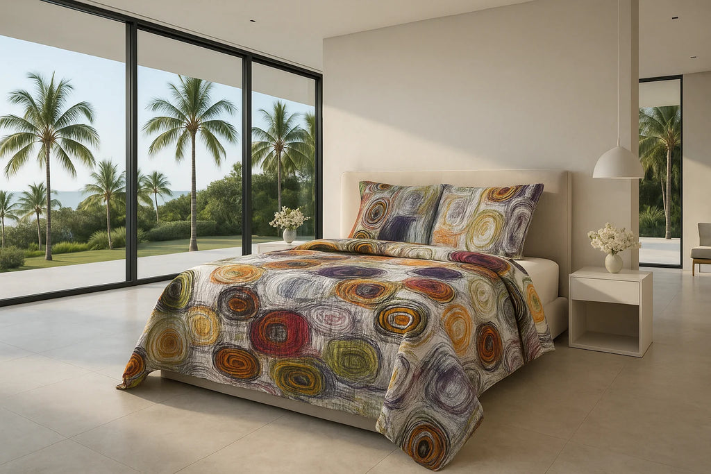 Completo Letto/Copriletto  in Cotone ROLL