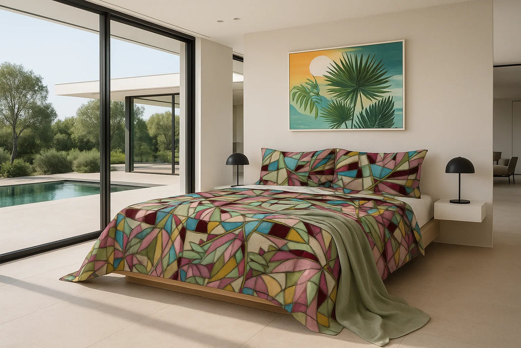 Completo Letto/Copripiumino/Copriletto  in Cotone FLOOV