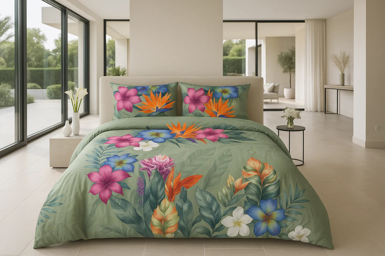 Parure Copripiumino in stampa Digitale SOLIS