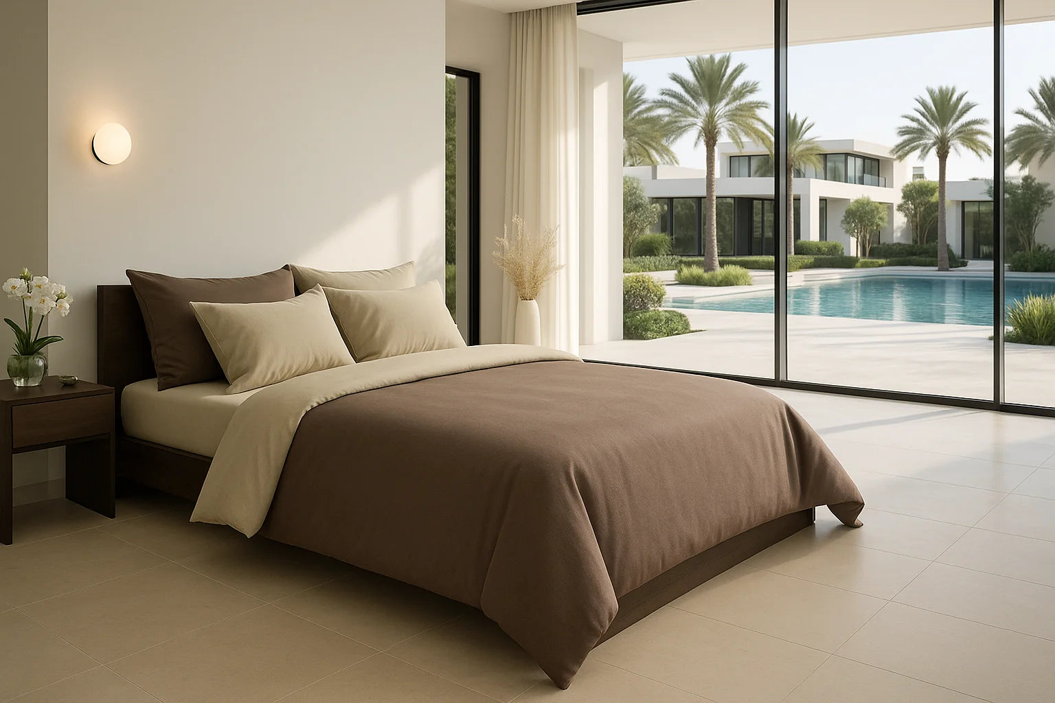 Completo Parure Copripiumino in Cotone SUGAR