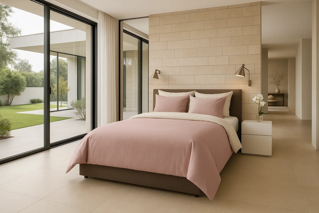 Completo Parure Copripiumino in Cotone SUGAR