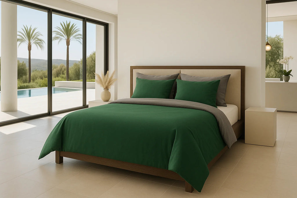 Completo Parure Copripiumino in Cotone SUGAR