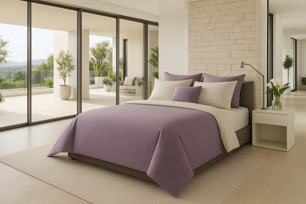 Completo Parure Copripiumino in Cotone SUGAR