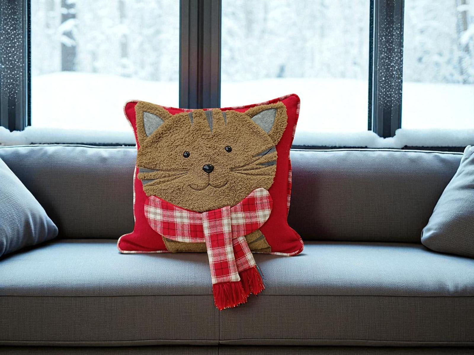 Cuscino di Natale Gatto Coco