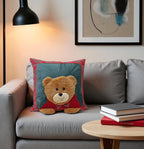 Cuscino di Natale Teddy Green