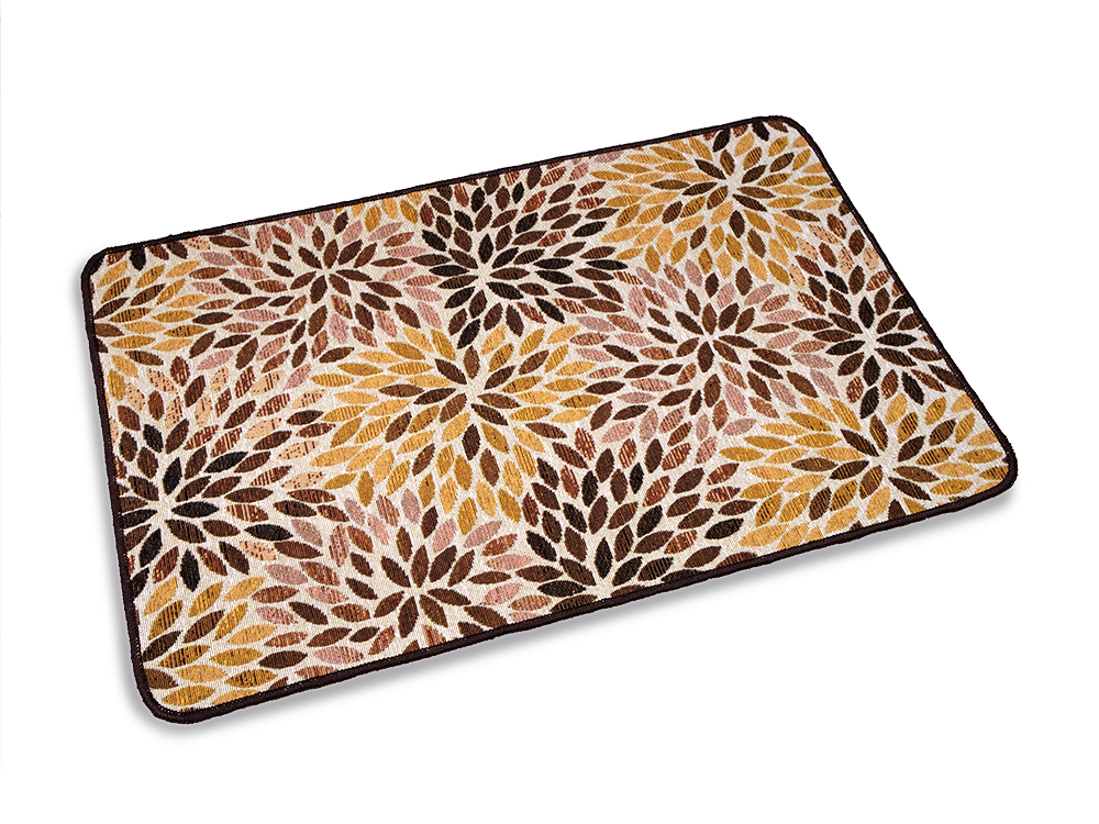 Passatoia Petalo jacquard Gommato