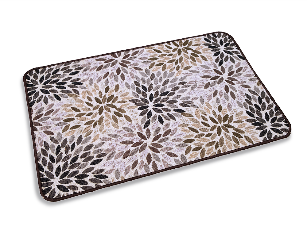 Passatoia Petalo jacquard Gommato