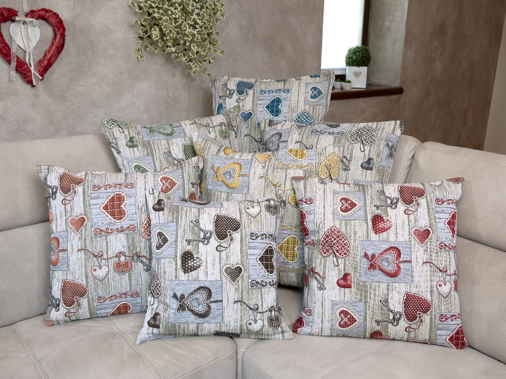 Cuscino d'arredo Lucchetto jacquards