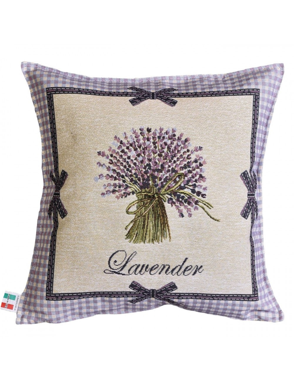 Cuscino d'arredo Lavanda jacquards