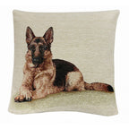 Dekokissen mit deutschem Schäferhund 