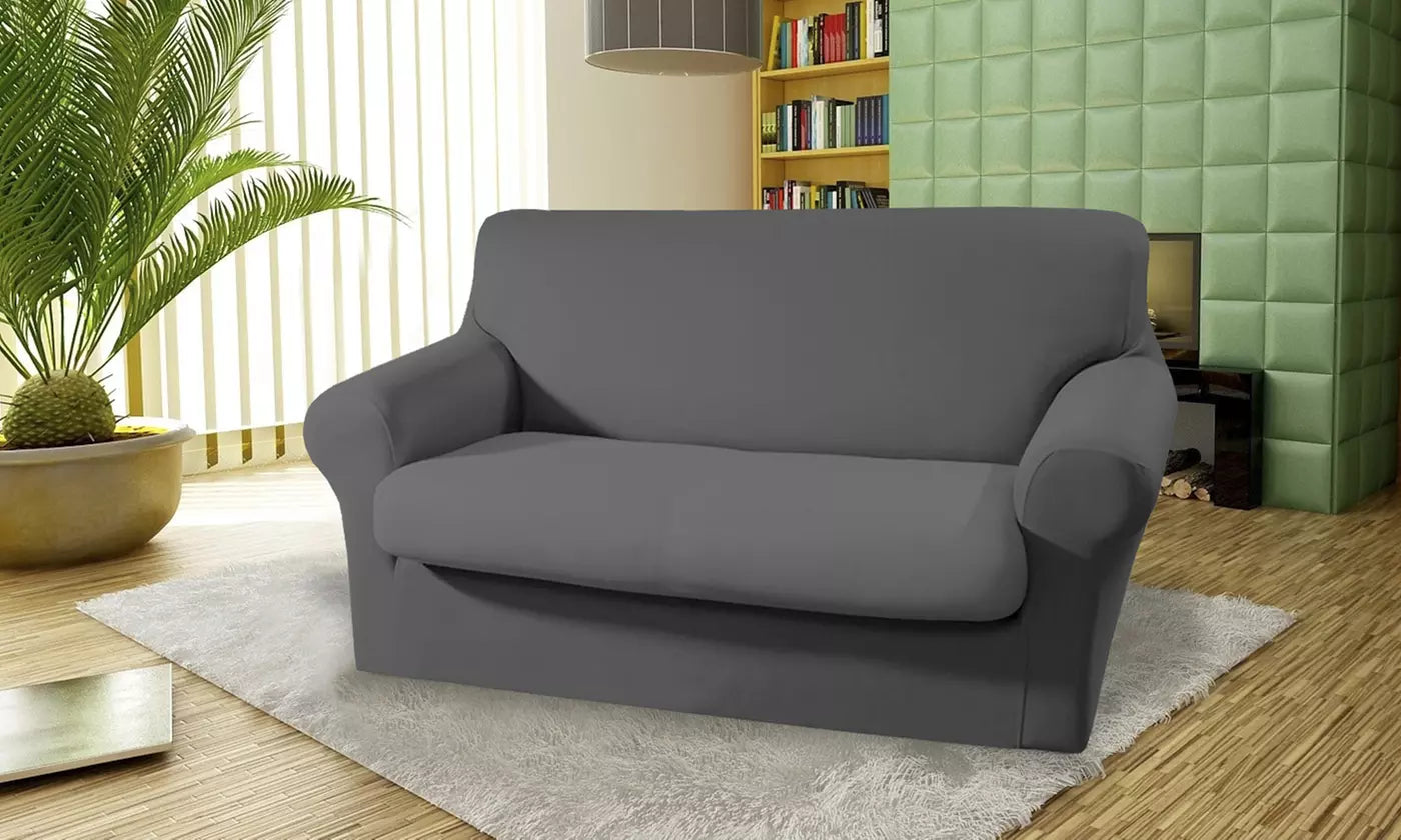 Copridivano elasticizzato in tessuto elasticizzato