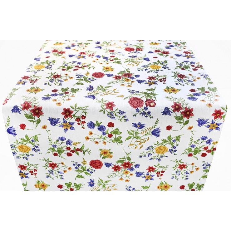 Runner in Cotone Primavera Eterna