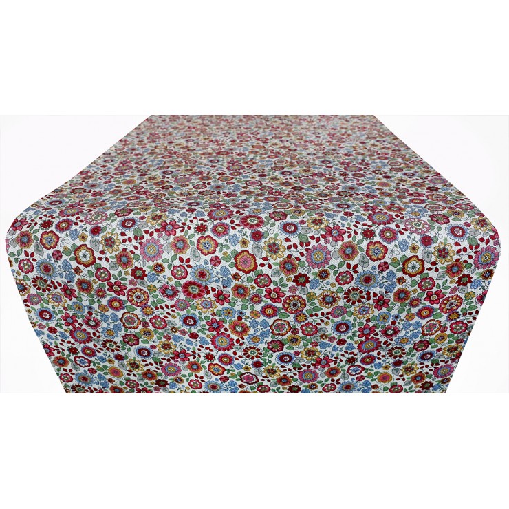 Runner in Cotone Giardino