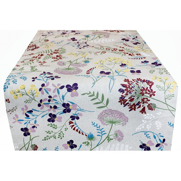 Runner in Cotone Armonia Floreale