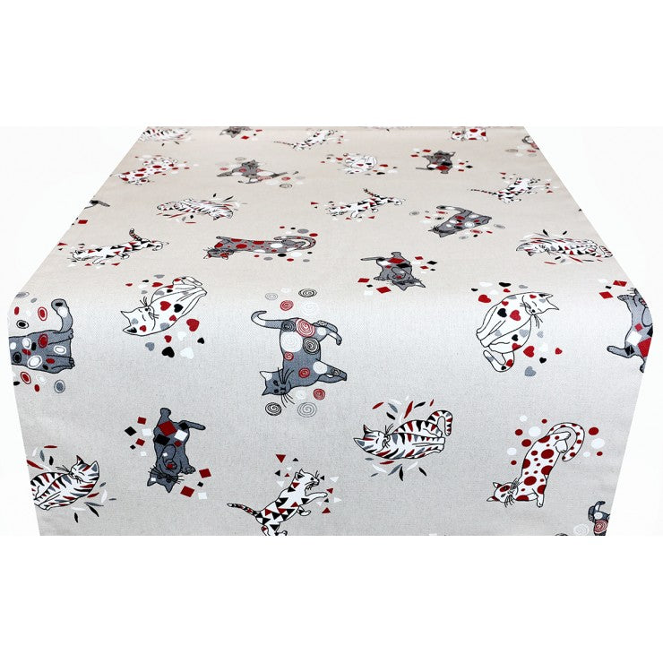 Runner in Cotone Gatti