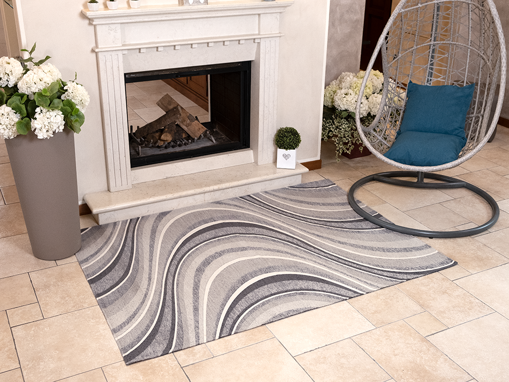 Tappeto Sala/Camera Modello Onda Made in Italy